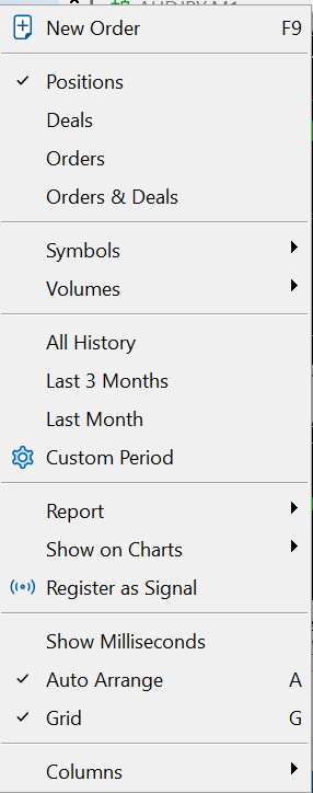 Trade History in MT5-2